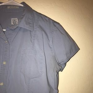 jean button-down